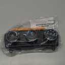 68197433AB HVAC A/C Heater Climate Control Module - Compatible with Jeep Wrangler 2014-2018 - Replaces 68197433AA - Direct Fit Replacement Control Panel