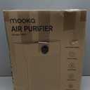 Air Purifiers for Home with High Efficiency Filter Up to 1076 Ft for Pet Hair, Odors, Pollen, Smoke, Compact Air Cleaner with 3 Speeds, Timer, Aroma Quiet 360Intake Filter, White