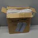 Tall Drum Lamp Shades Set of 2, 10"Top x10" Bottom x 13"High, Beige Lampshade for Table Lamp Floor Lamp, Replacement Lampshades Natural Linen Handcrafted, Spider, Harp Holders Included, Easy Assembly