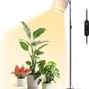 Bstrip 70.8 Tall Grow Lights for Indoor Plants, 3000K Full Spectrum Plant Light with Stand, Auto On/Off Timer & Adjustable Angle, 25W Non-Dimmable LED Lamp for Plant Growth
