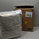 Air Mattress Queen with Built-in Pump, Blow Up Mattress with Soft Flocked Top, Leakproof Inflatable Mattress, Foldable Waterproof Air Bed for Home, Guests, Camping, with Storage Bag (Deep Blue)