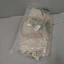 Mini Weekender Bags for Women, Travel Duffel Bag with Shoes Compartment, TSA Approved Overnight Bags with Toiletry Bag, 30L-Beige, 30L