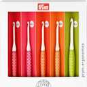 Prym Ergonomics Crochet Hook Set, Small (E, G, 7, H, J)