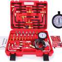 BETOOLL Pro Fuel Injection Pressure Tester Kit Gauge 0-140 PSI (Senior)