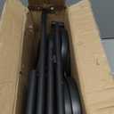 iDavosic.ly Plant Stand Indoor Outdoor, 6 Tier Corner Metal Flower Display Holder Shelf, Folding Tall Orchid Rack for Patio Balcony Porch Garden Living Room House, Black