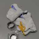 2Pcs PVC Termination Cap for 2 Inch Vent Pipe, 304 Stainless Steel Mesh Screen Vent Cover, Vent Pipe Screen & Exhaust Pipe End Cap with 2 Gloves for Furnace and Roof Vent (2in)