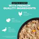 4 x Go! Solutions Carnivore, Grain-Free, Protein Rich Wet Dog Food, Chicken, Turkey and Duck Stew, 12.5 oz (EXP 10/30/25)