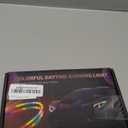 Qasim Sequential LED Strips APP Bluetooth Control RGB Multi Color Headlight 24Inch LED Daytime Running Lights Flexible DRL Tube Strip 12V 2-Pack