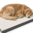 Bedsure Dog Beds Large Sized Dog  Comfy Flat Pet Beds with Removable Washable Cover, Orthopedic Egg Crate Foam Puppy Mat, Suitable for Pet Up to 65 lbs
