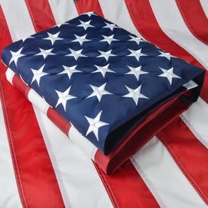 3x5 American Flags for Outside Outdoor Heavy Duty, US Flag 3x5 ft, USA Flag for All Weather with Embroidered Stars and Sewn Stripes Brass Grommets