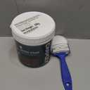 CARPOLY Wood Stain,16oz Black Walnut Wood Stain & Sealer in One, Water Based|Fast Drying|Non-Toxic|Low Ddor|Waterproof, for Indoor and Outdoor Furniture, Multiple Finishes(with Tools) (0.5kg)