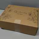 Mothers Day Birthday Gifts for Women Self Care Package Get Well Soon Gift Baskets, Thinking of You Sympathy Spa Gift Set w/ Crochet Flower Bouquet, Unique Gifts for Women Mom Sister Grandma Friends (Ivory White - Vanilla Coconut)