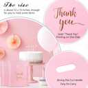 Sabary 200 Pieces Pink Plastic Thank You Bags for Small Business Plastic Shopping Merchandise Gift Bags with Handles and Gold Thank You Logo for Party Stores Business Gift Supplies(12 x 15 Inch)