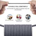 iPhone Charger Lightning Cable (3 Pack 10 Foot), [MFi Certified] 10 Feet Nylon Braided, Compatible with iPhone 14/13/12/11/Pro/X/Xs Max/XR/8 Plus /7 Plus/6/ iPad