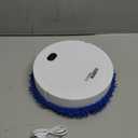 Robot Vacuum and Mop, Fully Automatic Intelligent Mute Sweeping Robot Smart Floor Mop for Tile, Wood, Marble Floors, Ultra-Quiet 45dB, Super Suction, 60min Runtime-White