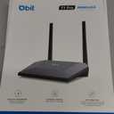 Dbit N300 Easy Setup Wireless Wi-Fi Router Smart Home Internet Router - 2 x High Power Antennas, Supports Access Point, WISP, Up to 300Mbps (T1 Pro)