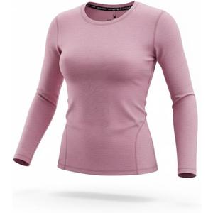 Spyder Women's Micro French Terry Long Sleeve Crew Neck Base Layer Thermal Top (M)