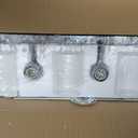 4-Light Bathroom Light Fixtures Modern Chrome Vanity Lights for Bathroom Lighting Fixtures Over Mirror with Clear Glass Shade for Cabinet Mirror Bedroom Hallway