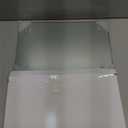 Seelenruhe Tempered Glass Cutting Boards for Kitchen Counter, Clear Cutting Boards for Countertop, Non-Slip, Heat-Resistant, Easy to Clean, Kitchen Decoration, 16x12 & 12x8 2PCS