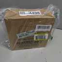 Set Of 2 Storage Organizer Bins Wall Mounted Shower Basket, Shower Caddy Stackable Clear Plastic Makeup Organizer Adhesive Hanging Bin for Bathroom, Kitchen, Cabinet, Pantry, BPA Free, Clear