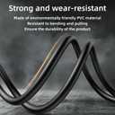 IMIYORE 1.6ft DC7.4x5.0mm Male to Female DC Power Extension Cord for Monitor Printer Projector Laptop and Other Devices Power Connection and Extension 2pcs