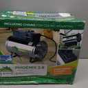 Bio Green PHX 2.8/US Phoenix Greenhouse Heater 220-240V - 9553 BTU Stainless Steel Electric Heating and Cooling System for Greenhouse, Shed, Garage Corded Garage Heater with Frost Detection