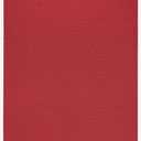 Garland Rug Town Square Chili Pepper Red 9' x 12' Non Slip Area Rug for Living Rooms & Hallways, Stylish & Durable for High-Traffic Areas