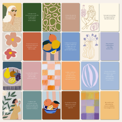 Lamare Positive Affirmation Cards for Women — Daily Affirmations for Women & Encouragement Cards, Motivational Gifts