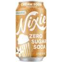 2 x Nixie Organic Zero Sugar Soda, Cream Soda, 0 Sugar, 0 Calories, Healthy Soda Pop, Non-GMO, Caffeine Free, 12oz Can (1 Count)