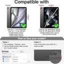JETech Case for iPad Air 11-Inch M4/M3/M2 (2026/2025/2024), iPad Air 5/4 (10.9-Inch, 2022/2020 Model), Soft TPU Transparent Slim Shockproof Tablet Cover, Support Pencil Pro/2nd Charging (Clear)