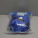 BRKURLEG Blue Dog Winter Coat, Cozy Winter Dog Jackets, Small Dogs Coat with Harness, Onesie Body Warm Puppy Christmas Jacket, Pet Reflective Cold Weather Jackets, Puppy Four-Legged Puffer Coats, M