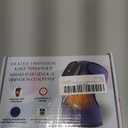 EDIFOLLY Knee Massager with Heat and Red Light, Knee Heating Pad for Relax, Cordless Heated Knee Brace Heated Knee Wrap 1 Packs Black