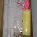 TONIFUL 4 Set Black Gold Balloon Centerpieces for Table,Balloon Stand Kit for Black Gold Party Decor 40th 50th 60th 70th Birthday Decorations Anniversary Graduation Decorations 2026 Retirement