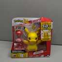 Pokmon Train and Play Deluxe Pikachu - 4.5-Inch Pikachu Figure with Lights, Sounds, and Moving Limbs Plus Interactive Accessories