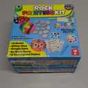 JOYEZA Rock Painting Kit Deluxe, Arts and Crafts for Girls Boys Age 6+, 12 Rocks Tween Gift Art Set, Waterproof Paints, Craft Kits Art Supplies, Kids Crafts Ages 6-8, Kids Activities 6 7 8 9 10, Pack of 2