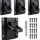 Tie Down Anchors Fit for Ford F150 & Raptor 2015-2026 & F250 F350 F450 F550 2017-2026, Aluminium Truck Bed Tie Downs Car Accessories 4-Pack Replace# FL3Z-99000A64-B & FL3Z-9928408-AB Black