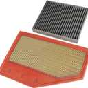 Engine & Cabin Air Filter Fit for Buick Envision Regal Sportback Regal TourX, Fit for 2016-2022 Chevy Malibu, for 2019-2025 Cadillac XT4, L4 2.0T, Replace 23430313 13356914
