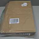 GDINDINFAN Single Pocket Wall File Holder, Mesh Hanging File Folder Paper Organizer, Vertical Wall Mounted Mail Basket, Storage Organization Magazine Rack for Office, Home and School, White