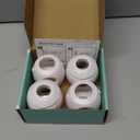 Child Safety Door Knob Cover (4 Pack) Hard-to-Remove Dual-Lock Door Handle Covers for Kids - Reusable Baby Proof Door Knob Locks - Installs Easily, No Tools Needed (White)