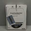 KOHLER 20111-0 Brevia, Slow Close Toilet Seat, Round Toilet Seat, Grip-Tight Bumpers Quick-Attach Hardware, White