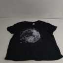 Black and White Disco Ball Club Retro T-Shirt (Small)
