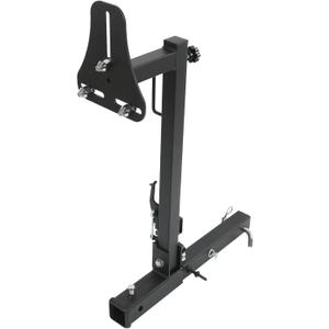 JDMSPEED RV Spare Tire Carrier Mount Adjustable Trailer Hitch with 2 Inch Receiver Compatible with 16" 16.5" 19.5" 22.5" 24" Wheels for Vans SUVs and Motorhomes