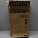 JOYMOOP Mop and Bucket with Wringer Set, Hands Free Flat Floor Mop and Bucket, with 3 Washable Microfiber Pads, Wet and Dry Use, Floor Cleaning System