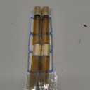 4 Pack of 0.34 Oz (10ml) Essential Oil Roller Bottles - Refillable, Leak-proof Amber Glass Roll-on Bottles with Stainless Steel Roller Balls, Metal Caps, and Labels Included