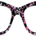 Zeelool Oversized Square Blue Light Glasses Acetate Frame for Women with Star ZJGA151789 Minfia (Blackpink)