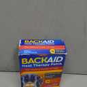 Backaid Heat Therapy Patch, Air-Activated Therapeutic Heat, Wide for Lower Back and Hip Pain Relief, 6 Count