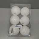 6pcs 3.94" Christmas Ball Ornaments Glitter Sequin Foam Ball Shatterproof Christmas Tree Decorations Xmas Hanging Balls Set for Wedding Party Holiday Decorations(White)