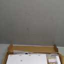 Forbena Floating Nursery Book Shelves for Wall Set of 4, White Wall Bookshelf for Kids Room, Small Wood Book Shelf Bookshelves for Baby Teen Boys Girls Bedoom Bathroom Toy and Decor Storage (16.5 Inch)