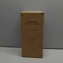 Seaside village 3 Way Touch Control Table Lamp, Modern Bedside Lamp for Bedroom, Dimmable Black Nightstand Lamp White Shade Desk Reading Light for Living Room Office Dorm, 3000K LED Bulb Included