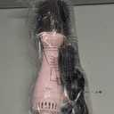 Hair Dryer Brush Blow Dryer in One, Upgraded 4 in 1 Hair Dryer and Styler Volumizer with Negative Ion Anti-frizz Ceramic Titanium Barrel Hot Air Hair Straightener Brush (Pink)